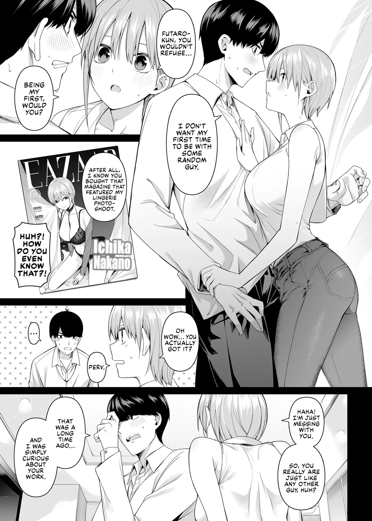 1/5 no Renai Kanjou (Gotoubun no Hanayome) image number 18