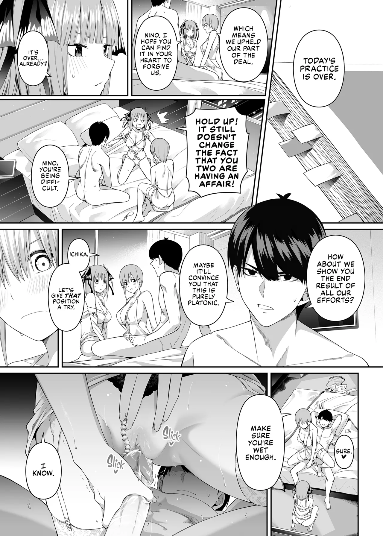 1/5 no Renai Kanjou (Gotoubun no Hanayome) image number 35