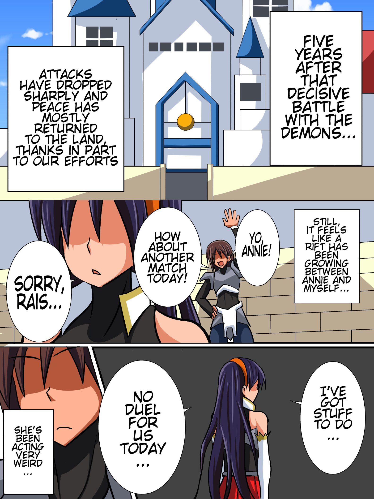 Until My Childhood Friend, A Female Knight, Becomes The Queen image number 11