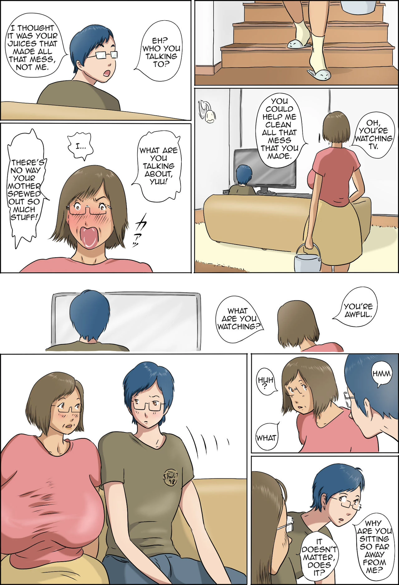 Haha to Musuko no Kazoku Seikatsu  Family Life of Mother and Son image number 34