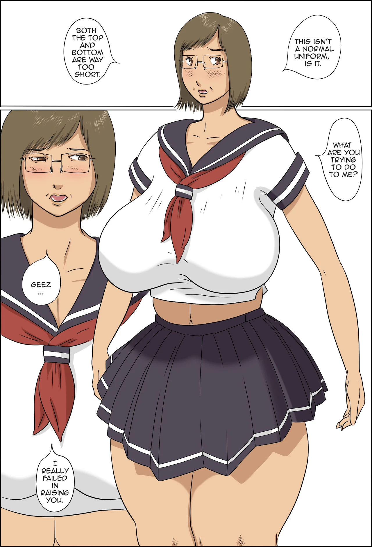 Haha to Musuko no Kazoku Seikatsu  Family Life of Mother and Son image number 38