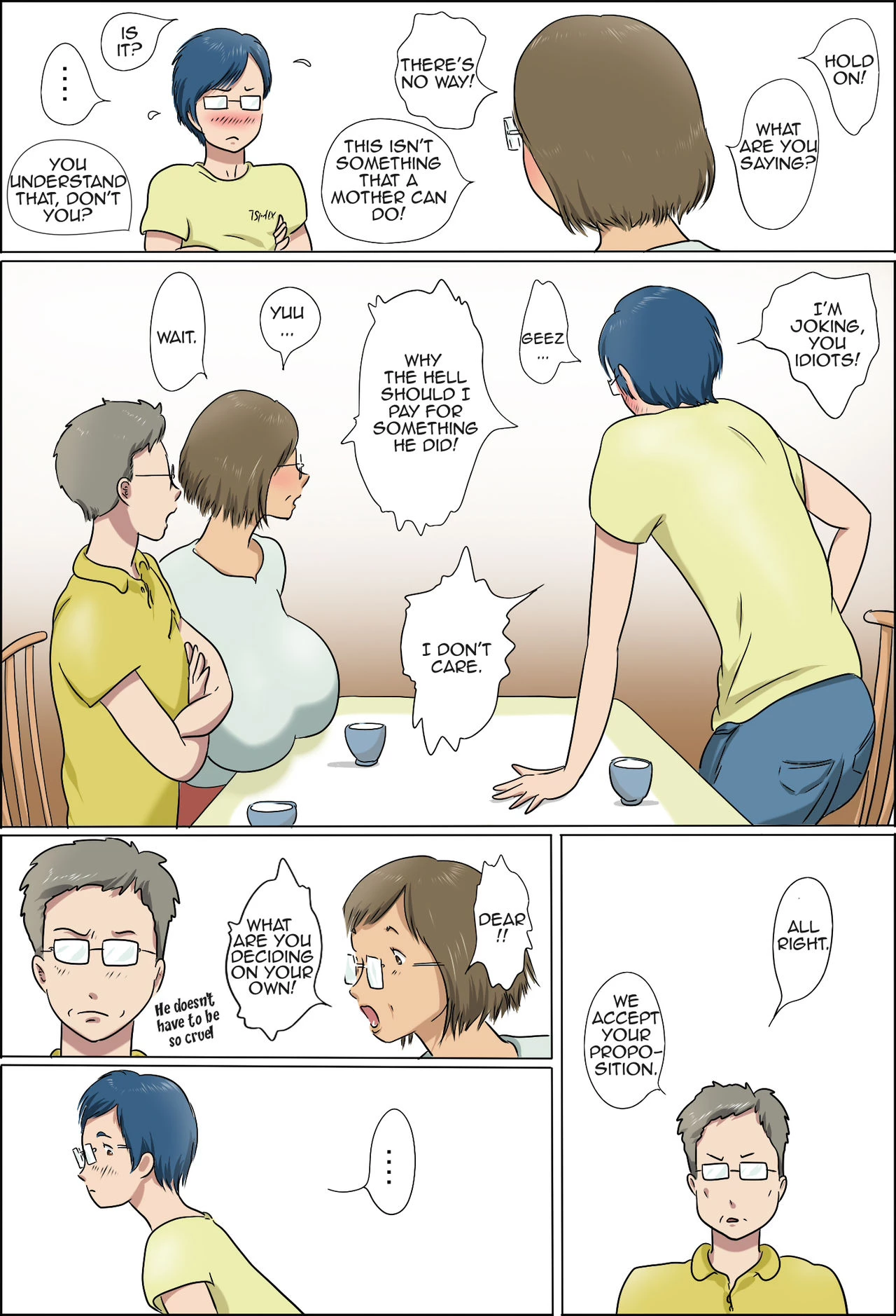 Haha to Musuko no Kazoku Seikatsu  Family Life of Mother and Son image number 6