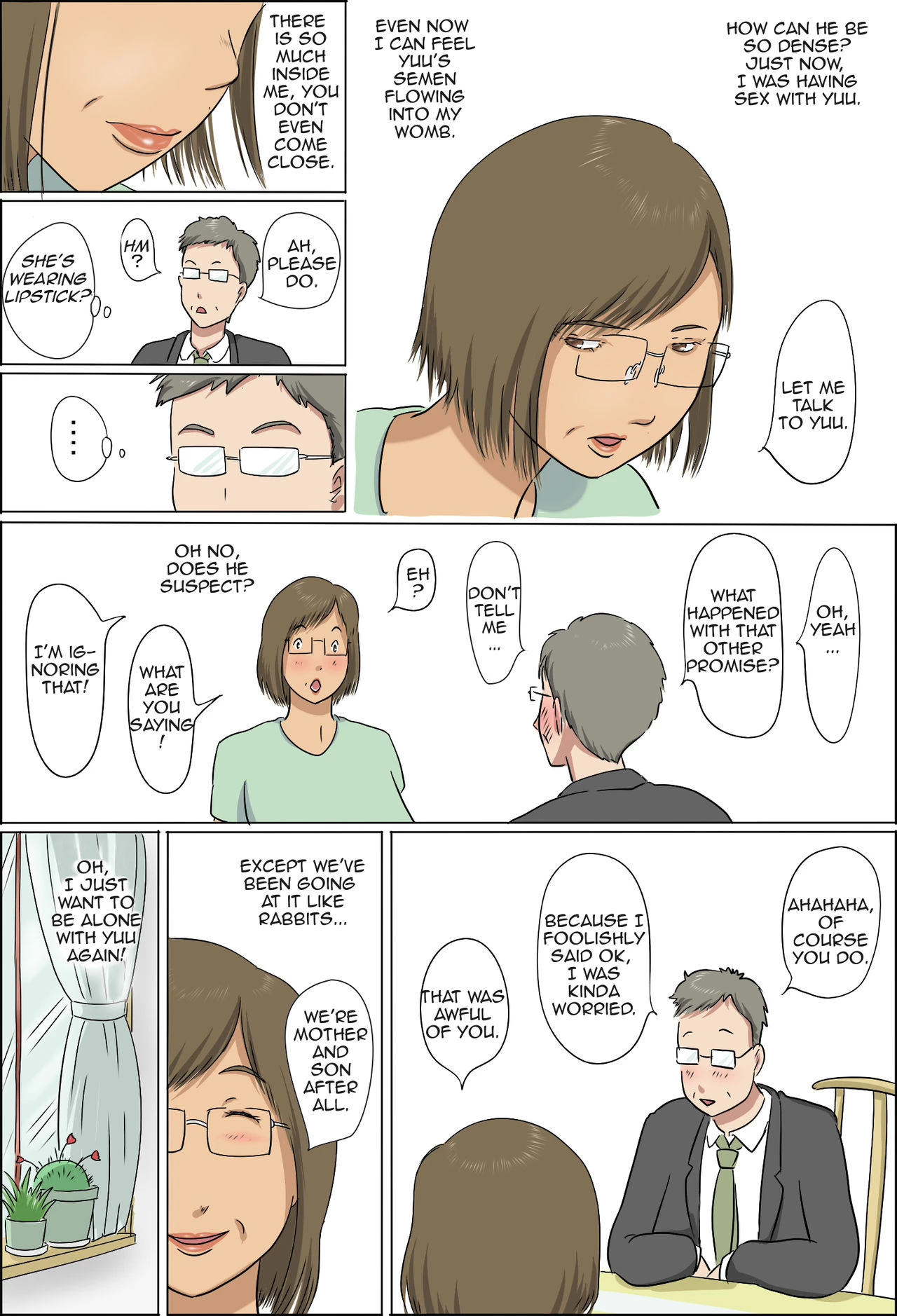 Haha to Musuko no Kazoku Seikatsu  Family Life of Mother and Son image number 73