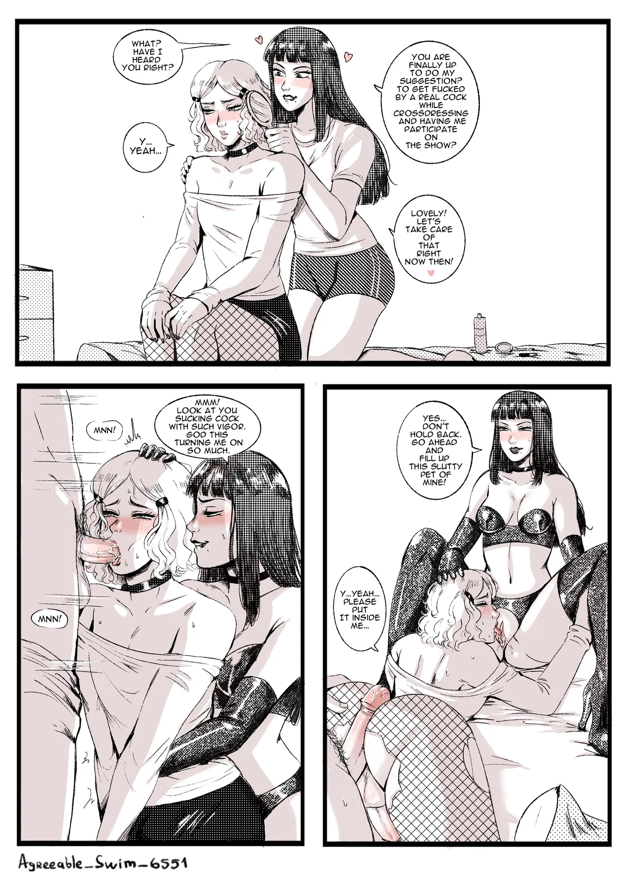 Goth dom and femboy BF image number 5