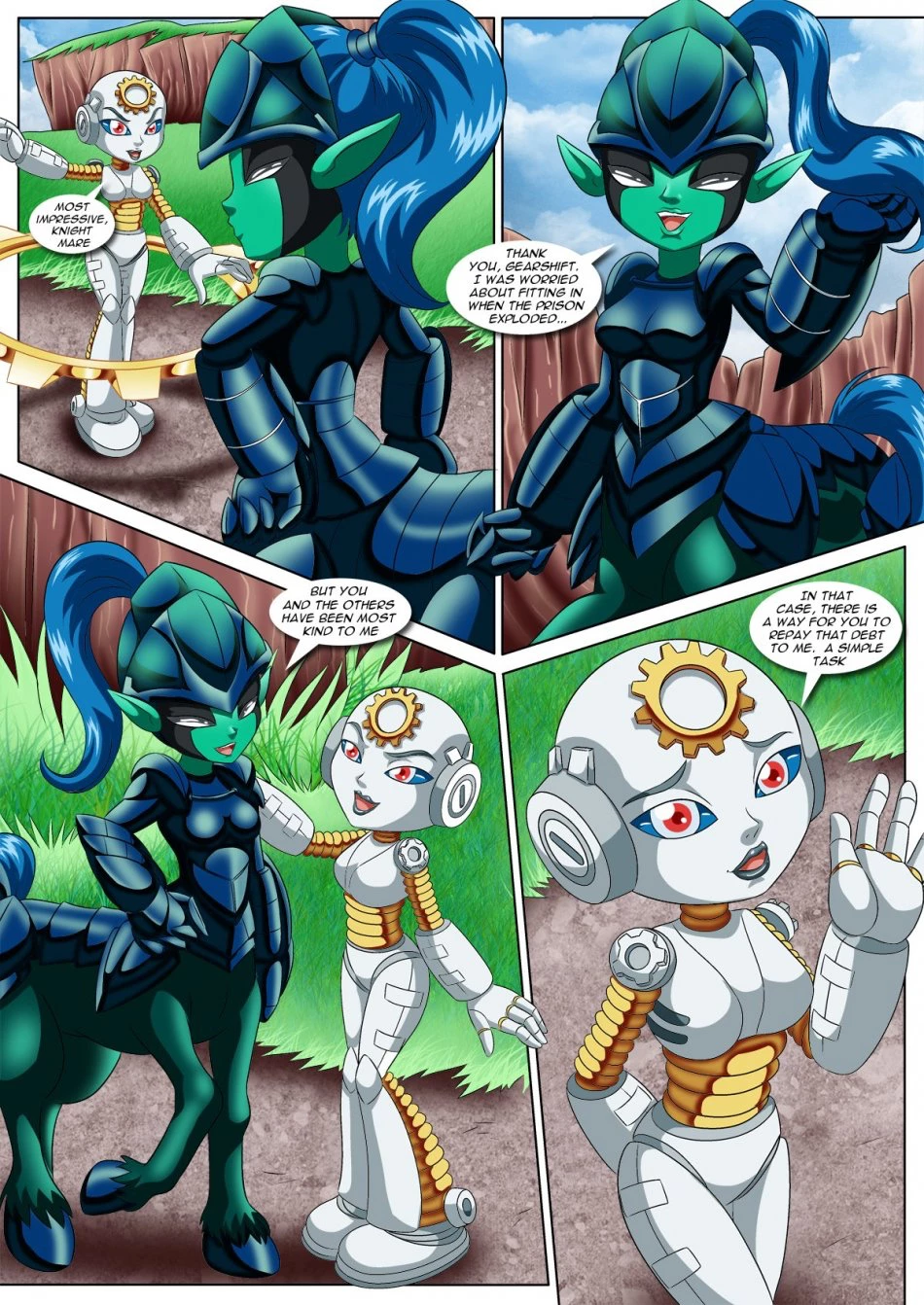Female only comic?s part 1 image number 358