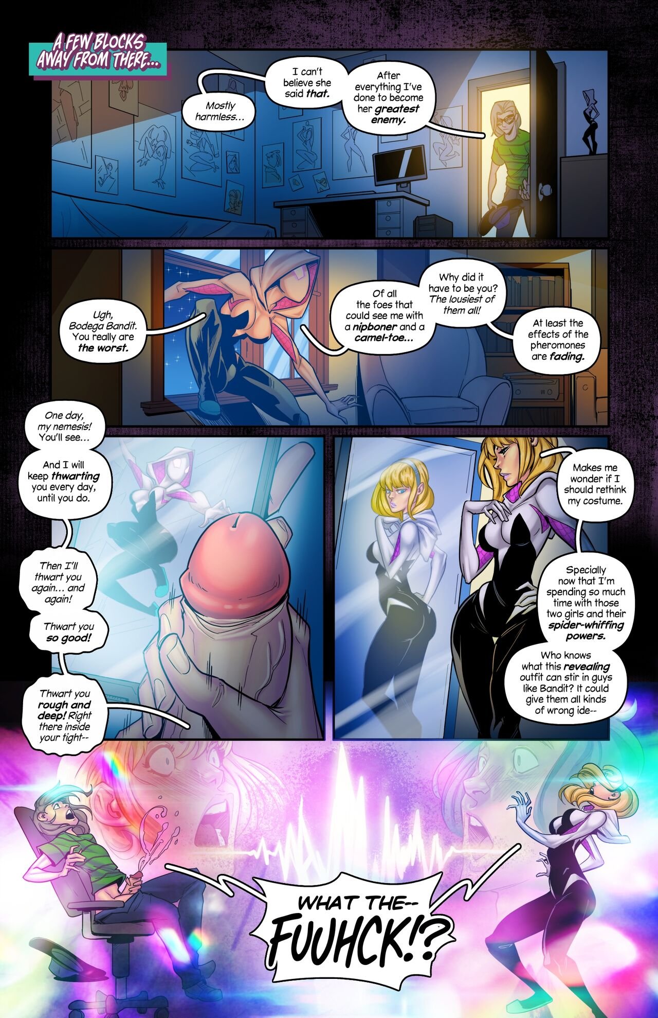TemporalWolf (Garth Graham) Thot-Spider (English) porn comic image number 3