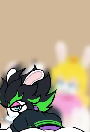 Rabbid Mario gals