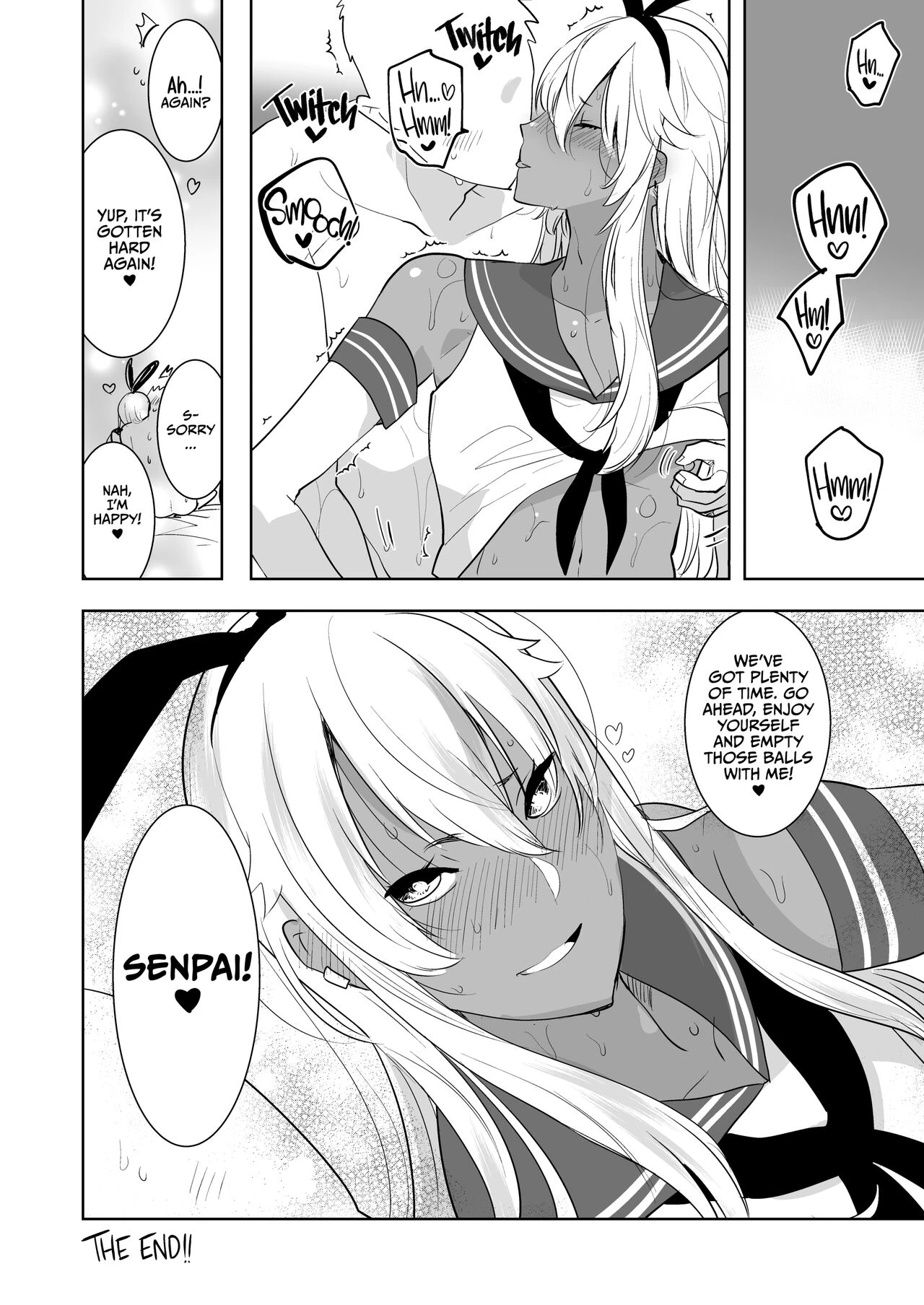 Tan Crossdressing Call Boy  Kasshoku Otokonoko DeliHeal no Erohon ~Yattekita Shimakaze-kun wa Daigaku no Charai Kouhai de???! Hen image number 20