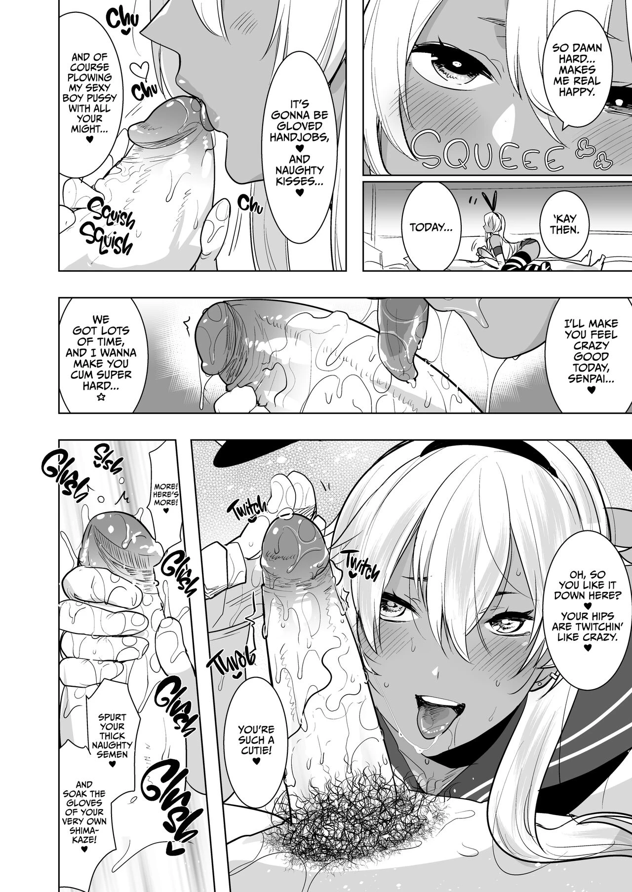 Tan Crossdressing Call Boy  Kasshoku Otokonoko DeliHeal no Erohon ~Yattekita Shimakaze-kun wa Daigaku no Charai Kouhai de???! Hen image number 4