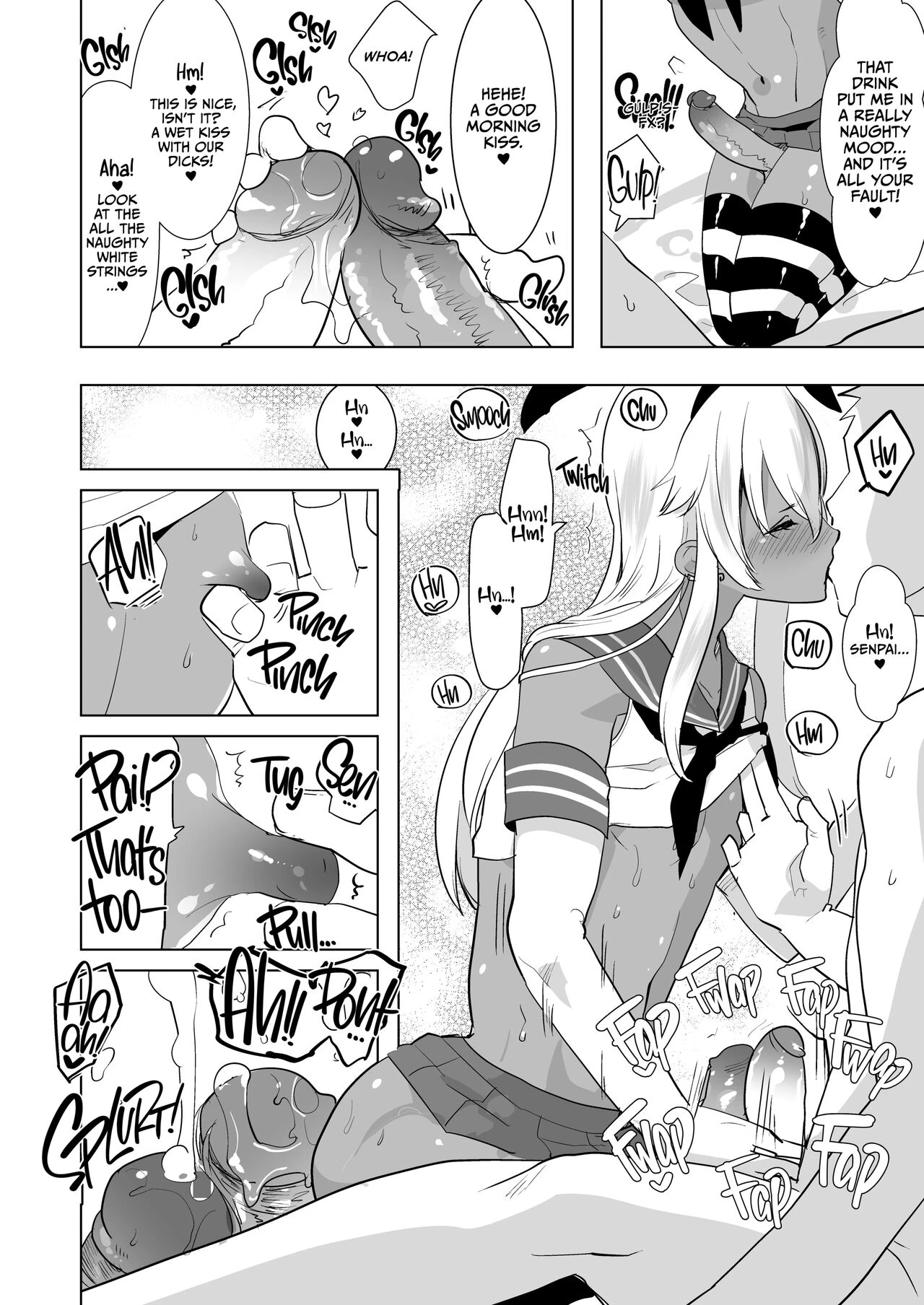 Tan Crossdressing Call Boy  Kasshoku Otokonoko DeliHeal no Erohon ~Yattekita Shimakaze-kun wa Daigaku no Charai Kouhai de???! Hen image number 6
