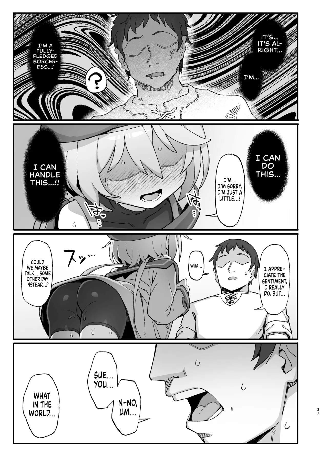 A Lowly Sorceress, Afflicted By Debauched Magicks  Kakyuu Majutsushi, Inmon ni Somaru image number 36