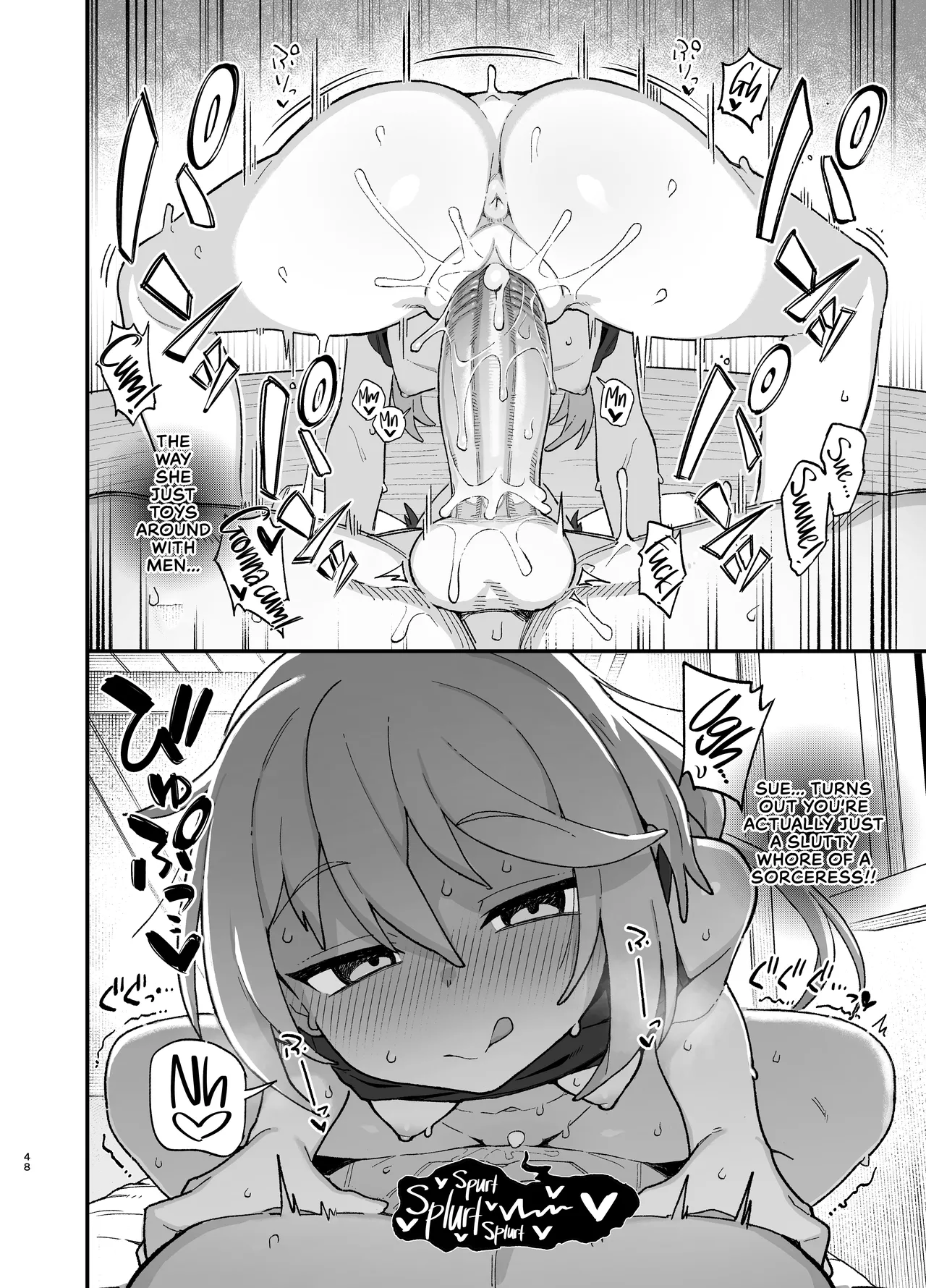 A Lowly Sorceress, Afflicted By Debauched Magicks  Kakyuu Majutsushi, Inmon ni Somaru image number 47