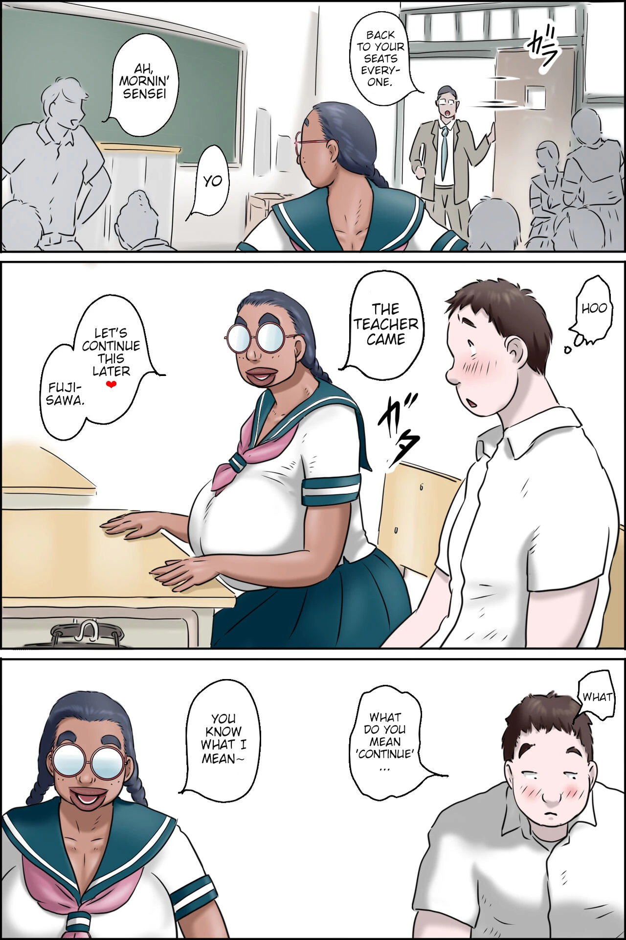 High School Granny  Tokunou Oba-chan Joshi  Part 1 and 2 PLus extras image number 115