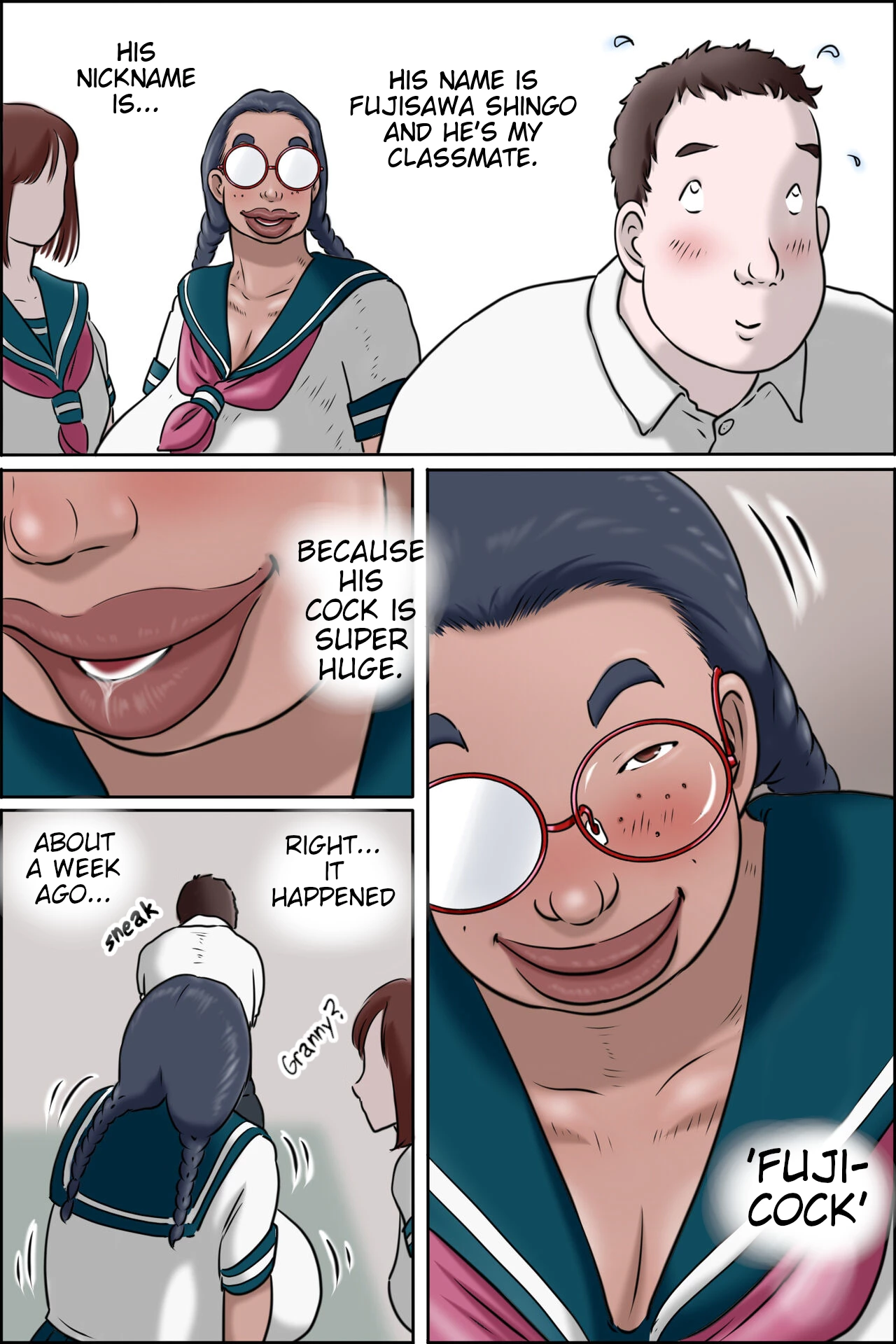High School Granny  Tokunou Oba-chan Joshi  Part 1 and 2 PLus extras image number 6