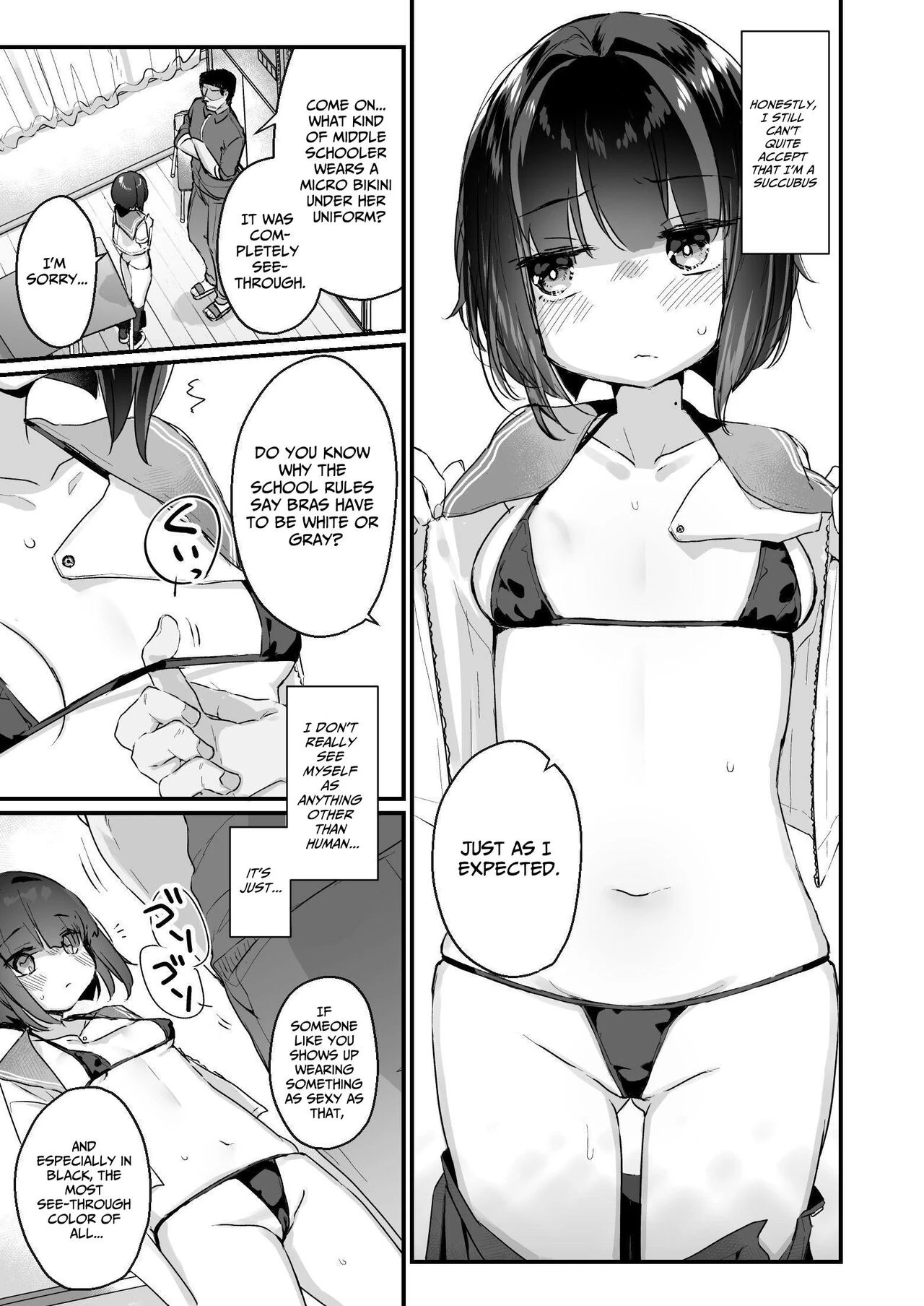 Ms. Yamada Became A Succubus Even Though She Didnt Want To  Naritakunai no ni Succubus ni Natte Shimatta Yamada-san image number 6