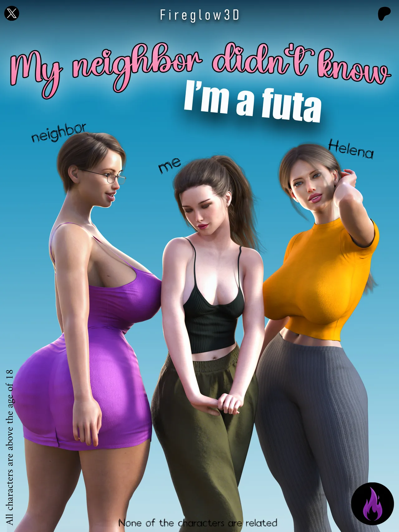 My neighbor didnt know Im a futa