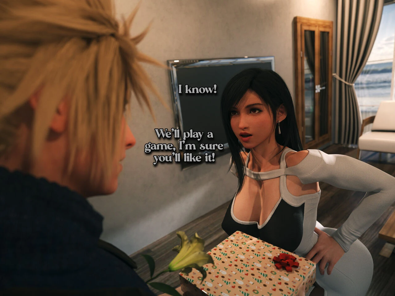 Tifa, Jessie and Cloud NTR image number 2