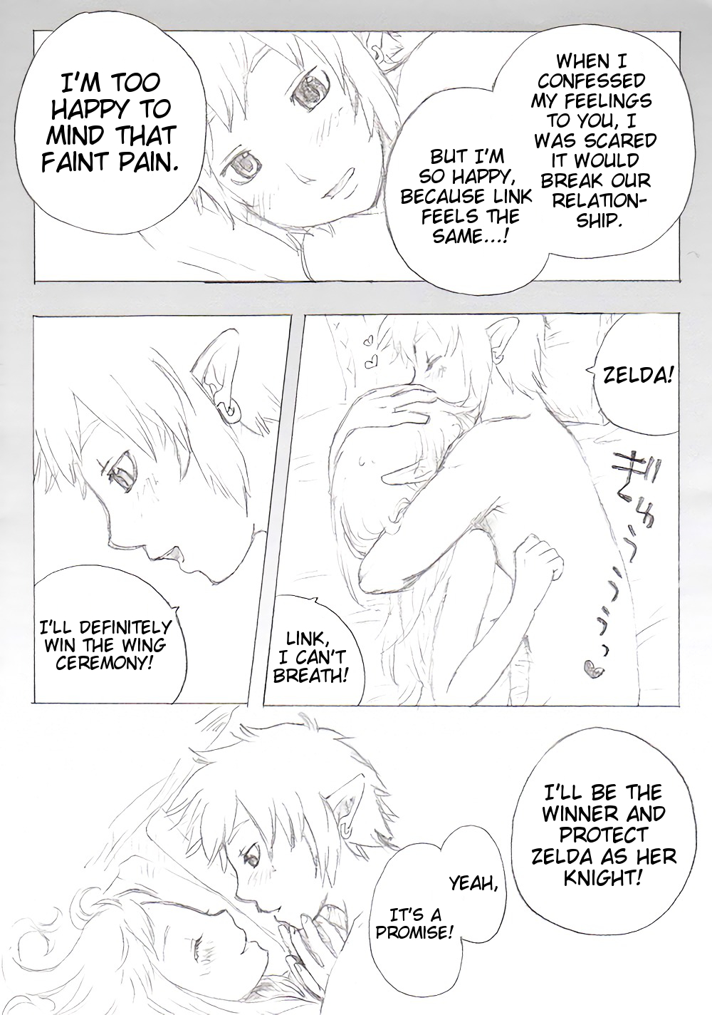 I promise, I will become a knight to protect you image number 28