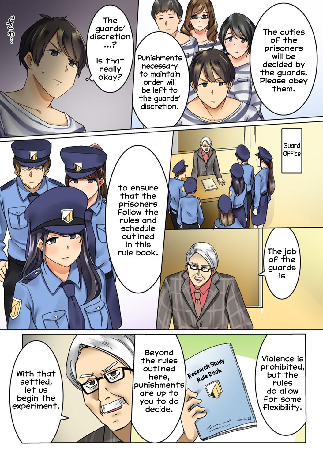 Kangoku Zemi Kanshu ni Zettai Fukujuu o Shiirarete.. image number 5