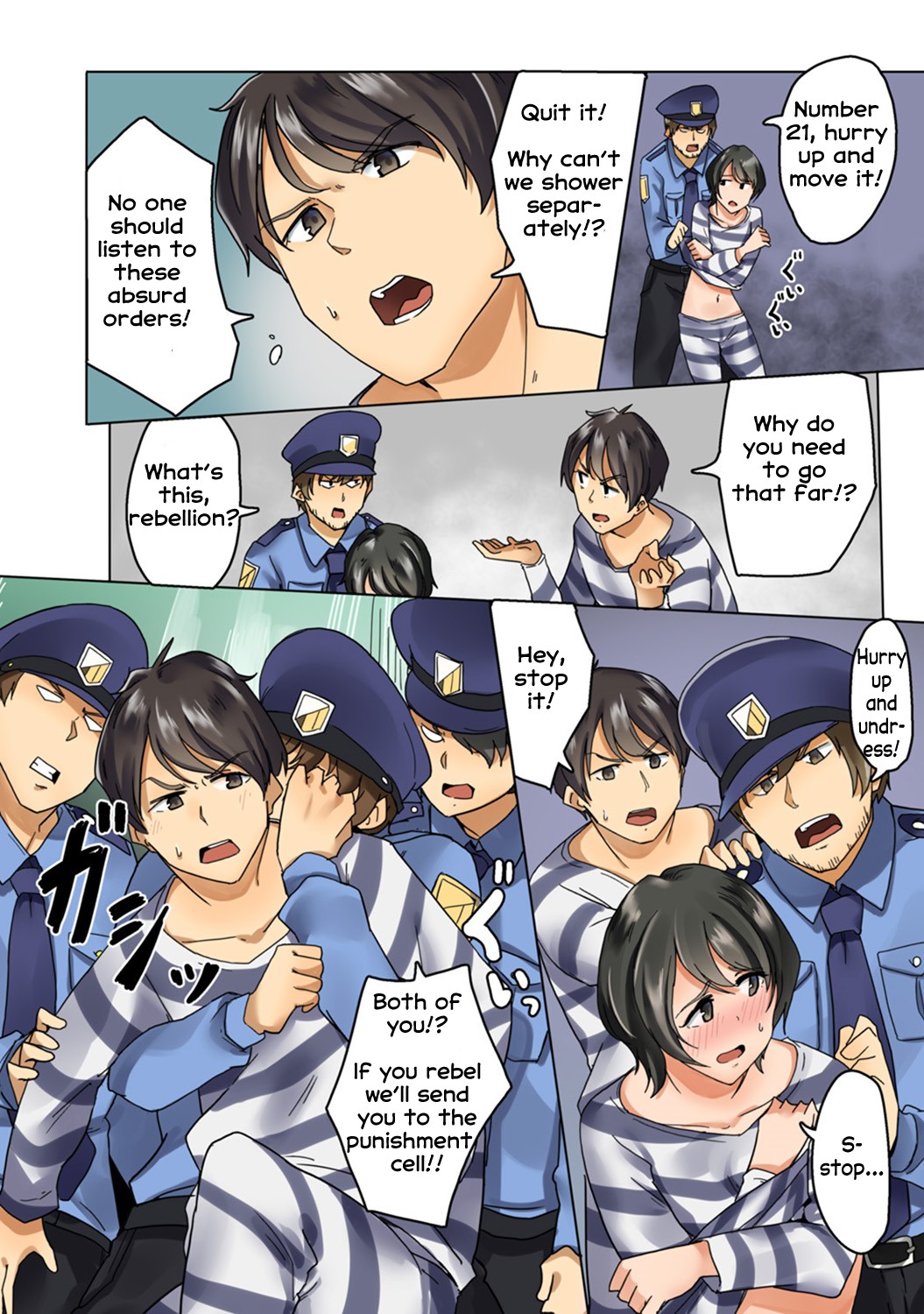 Kangoku Zemi Kanshu ni Zettai Fukujuu o Shiirarete.. image number 8