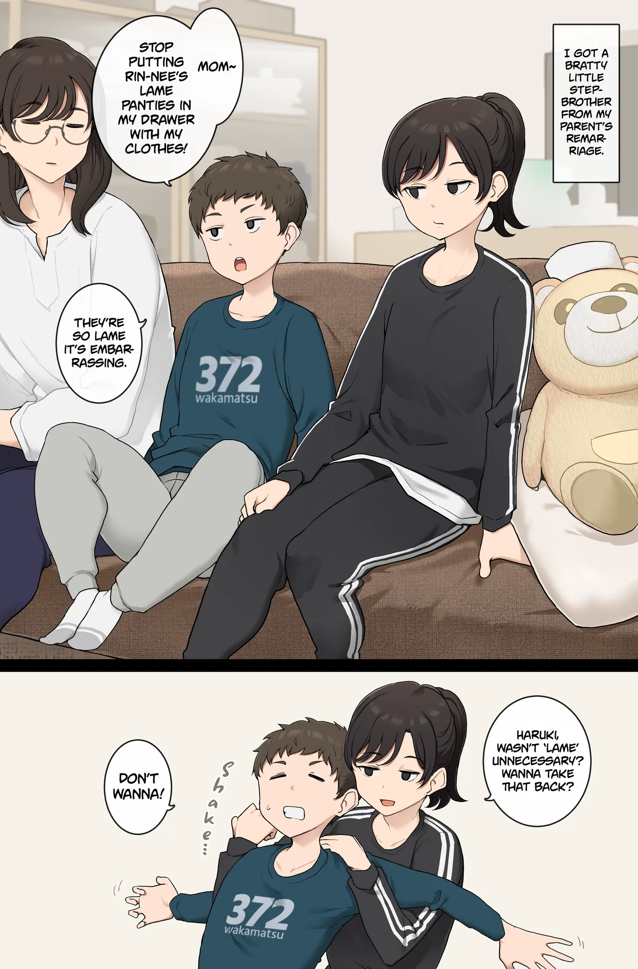 Older Step-sister Teaches Her Cheeky Little Step-brother a Lesson  Namaiki Gitei o Kyoiku Suru o Gishi-chan