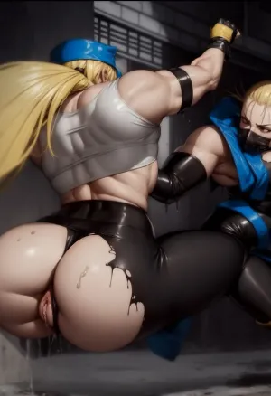 RYONA wrestling : Sonya Blade vs Frost