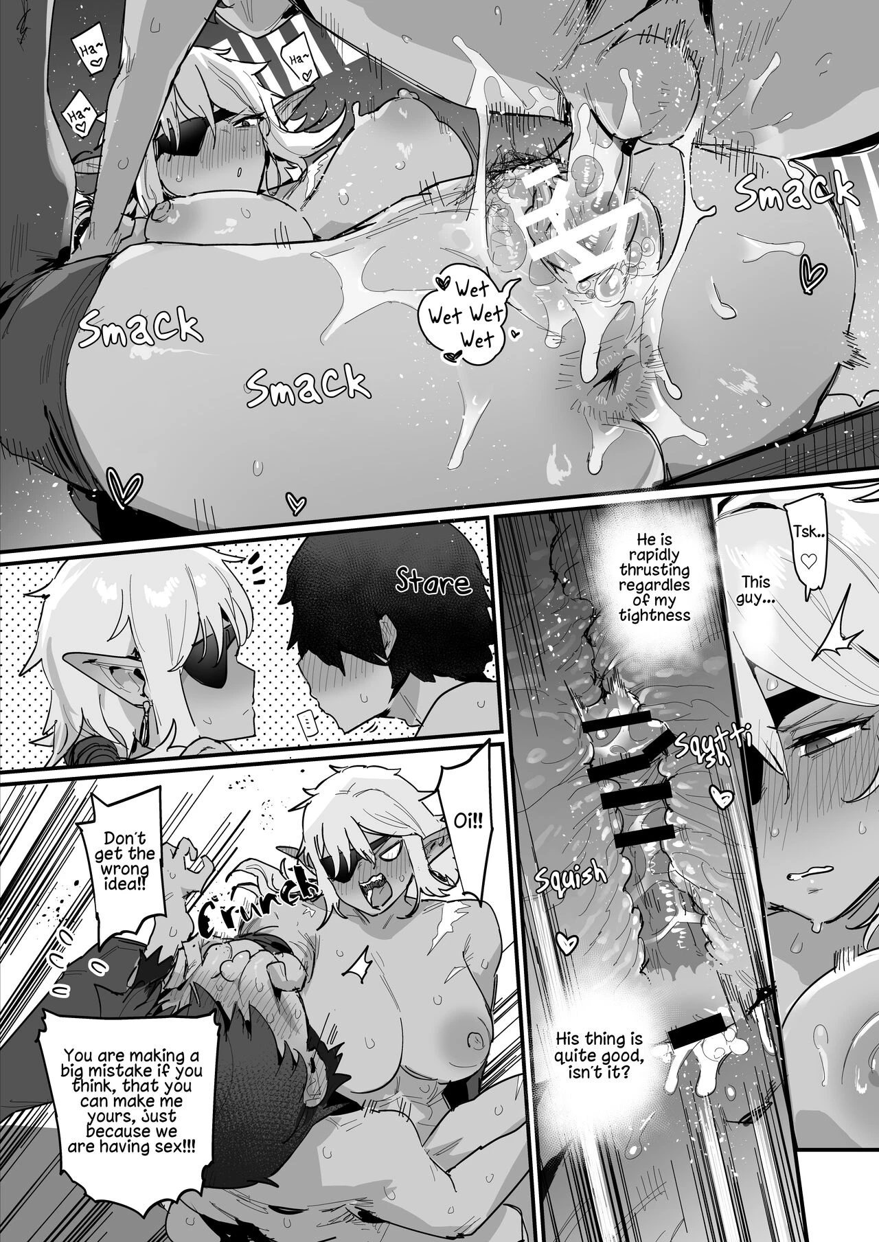 A Dark Elf Who was Supposed to Have Forgotten About Being a Woman  Onna Dearu Koto o Wasureta Hazu datta Dark Elf image number 1