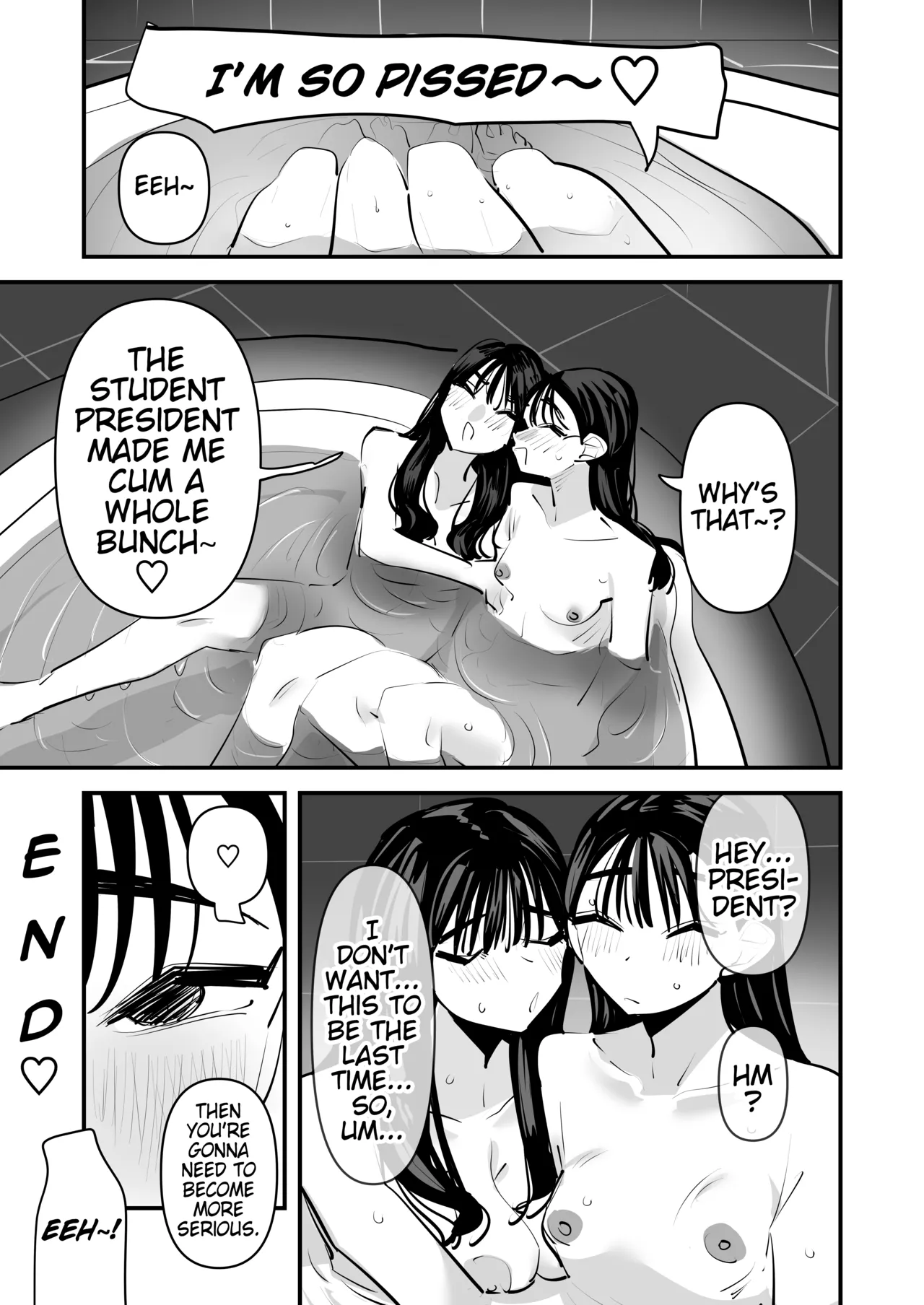 Shes Crazy Good at Yuri Sex Despite Being the Student President and it Seriously Pisses Me Off   Iincho no Kuse ni Yuri Sex Chou Umakute Maji Mukatsuku image number 37