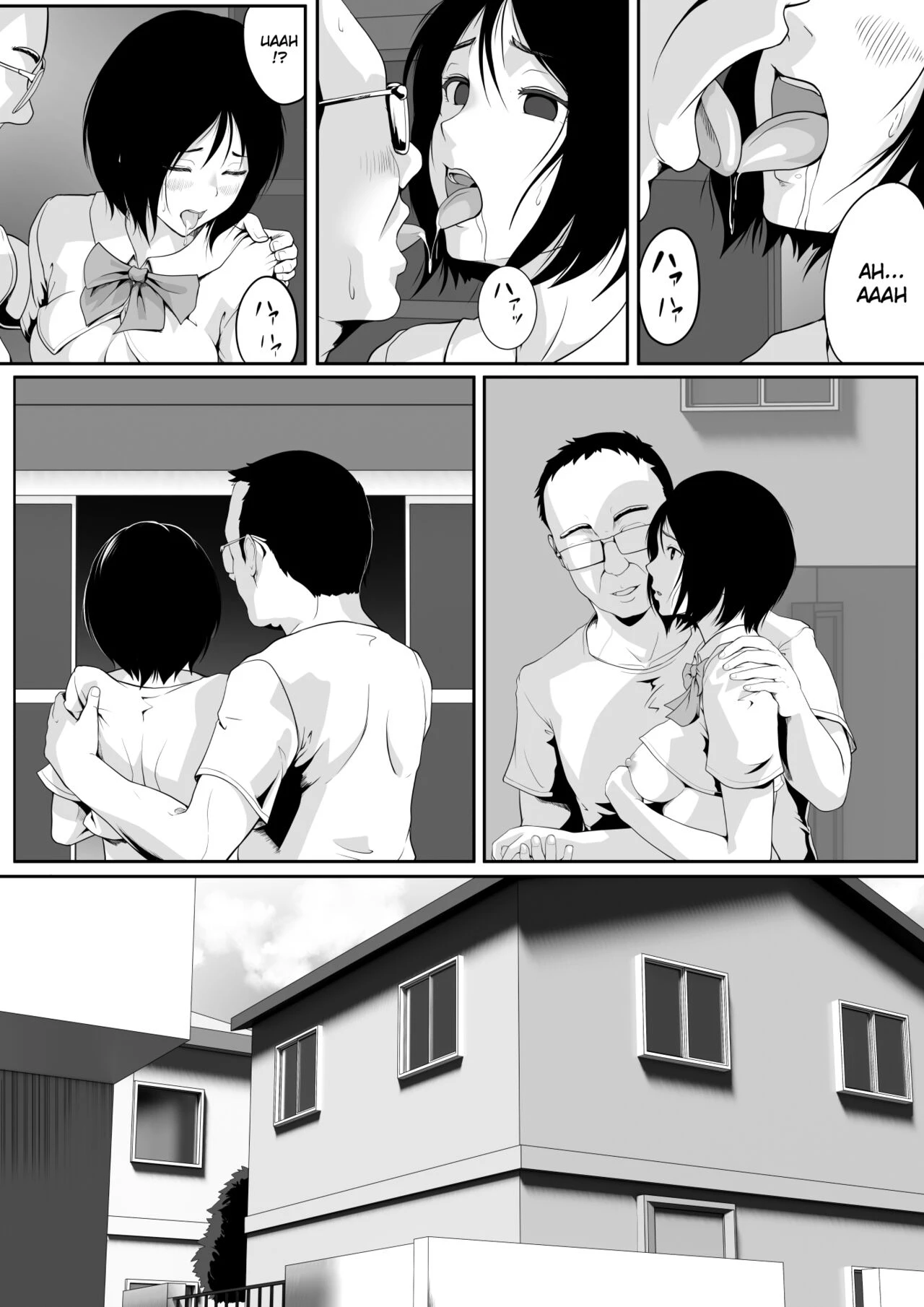 The gaze from old man next door is bothering me...  Tonari no Oji-san no Shisen ga ki ni Natte? image number 14