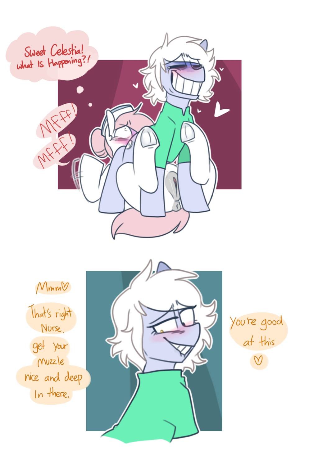 NSFW Comic! White Pills X Redheart image number 10