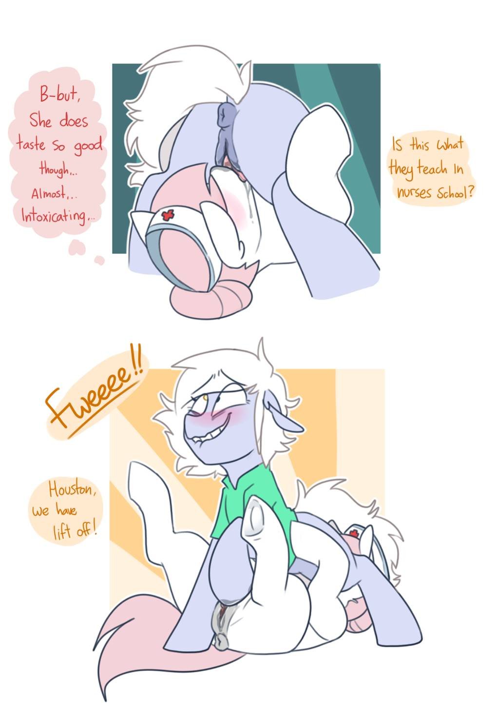NSFW Comic! White Pills X Redheart image number 13