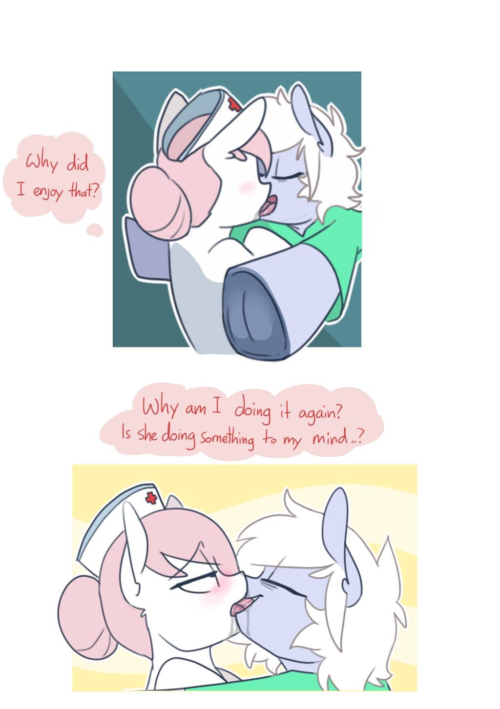 NSFW Comic! White Pills X Redheart image number 15