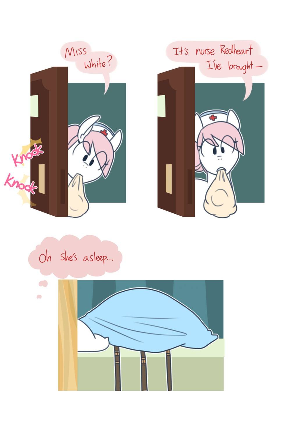 NSFW Comic! White Pills X Redheart image number 3