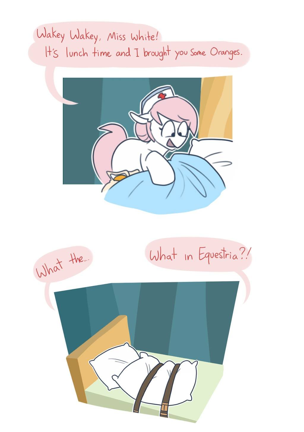 NSFW Comic! White Pills X Redheart image number 4