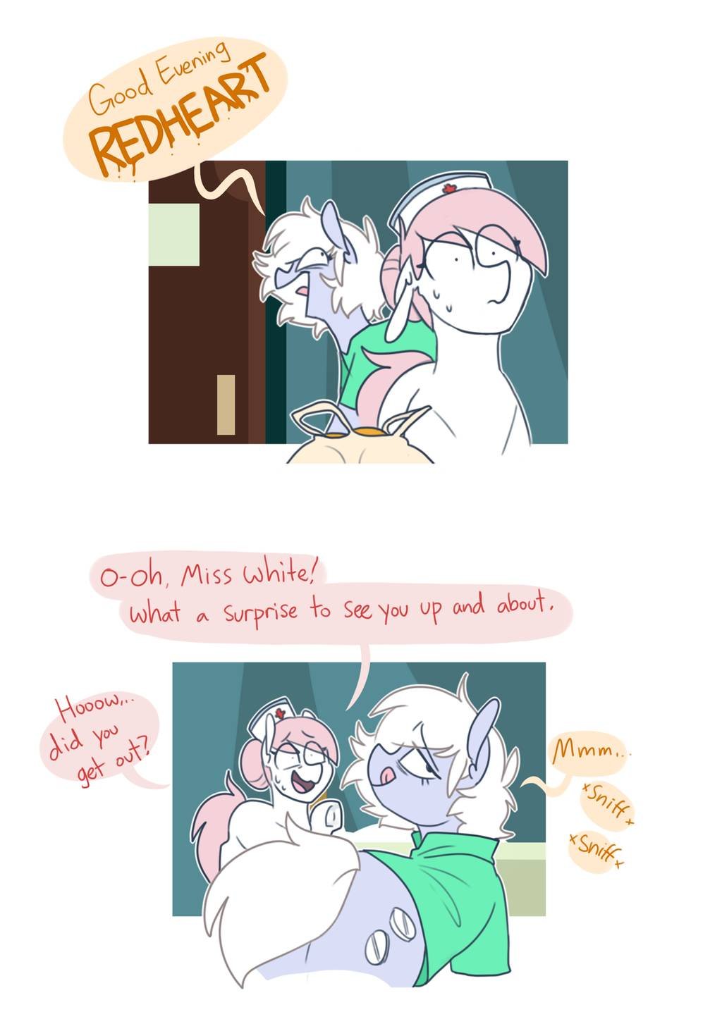 NSFW Comic! White Pills X Redheart image number 5