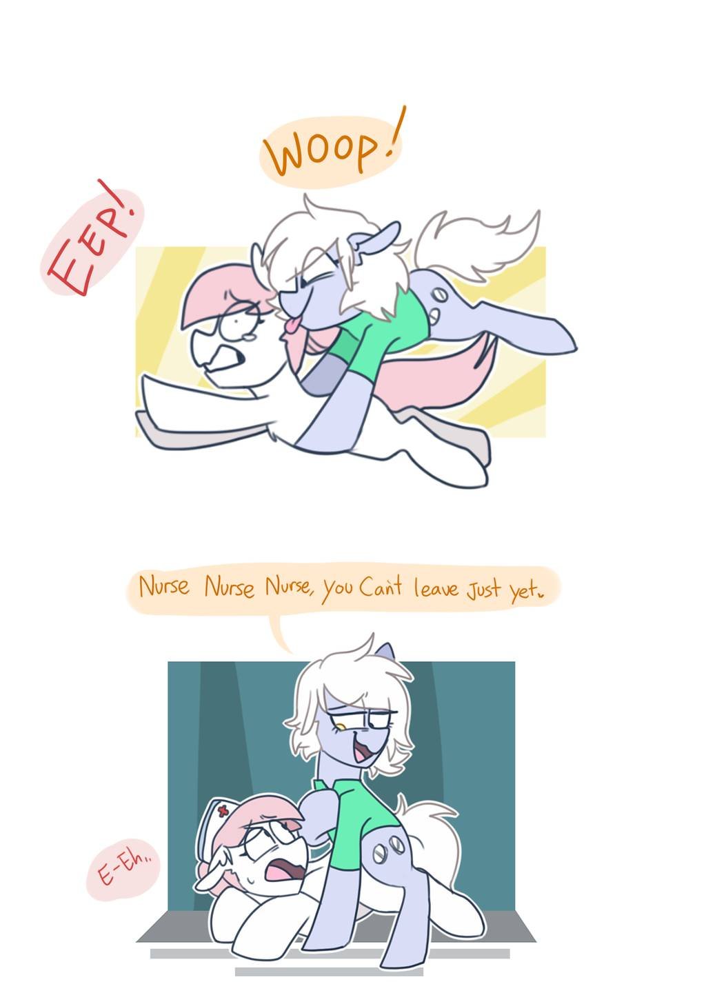 NSFW Comic! White Pills X Redheart image number 7