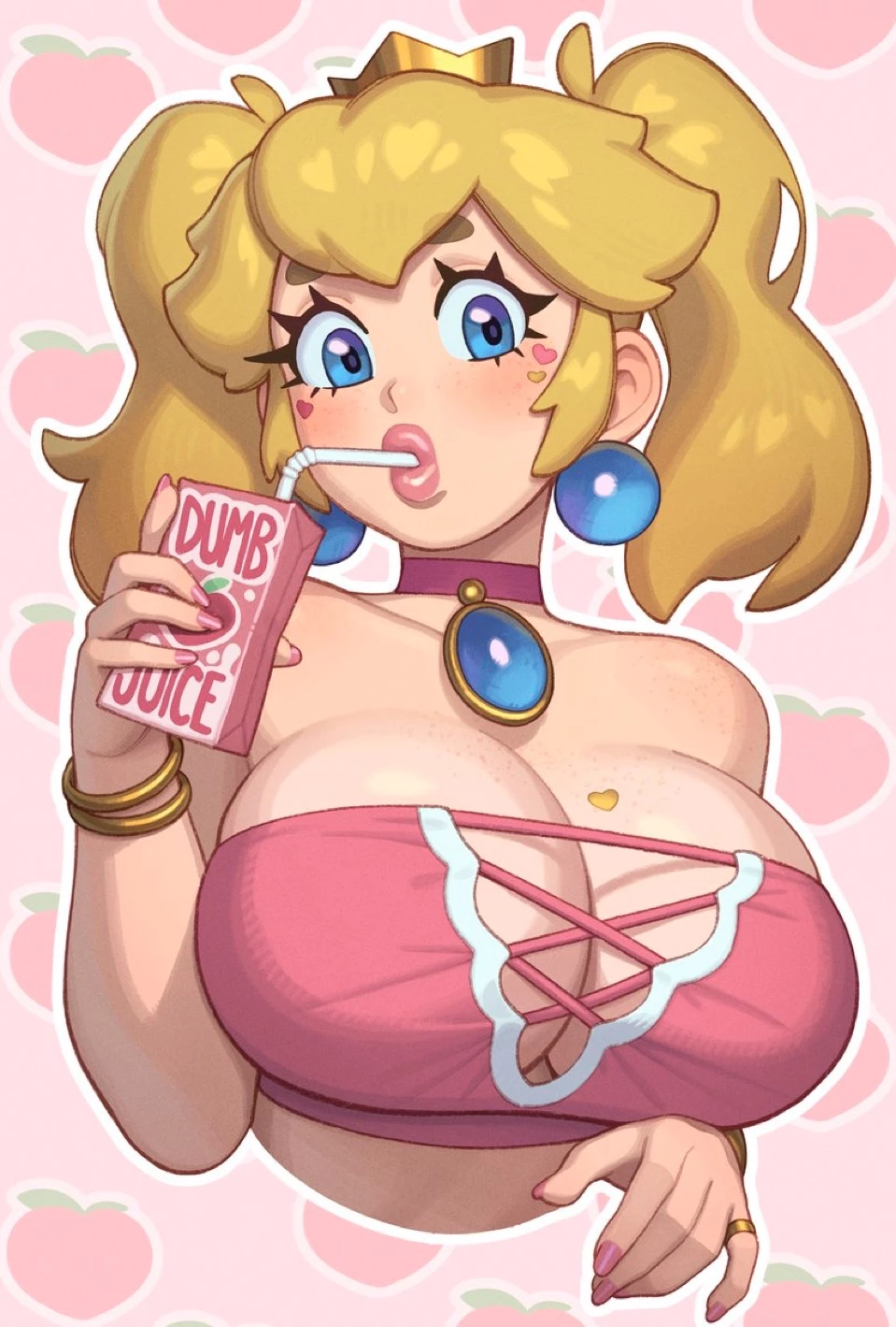 Riz draws Mario art image number 95