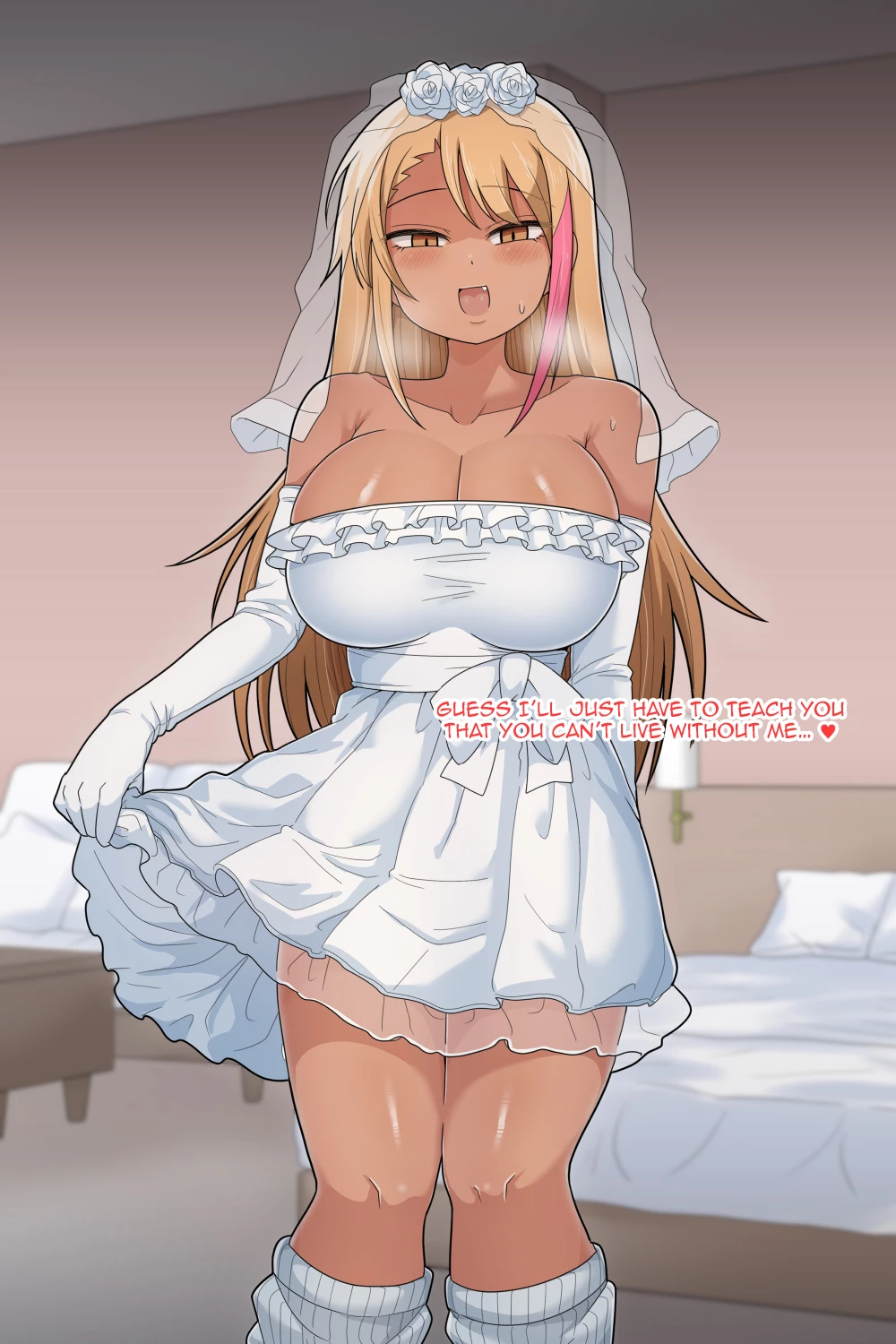 Getting Pampered by Your Futanari Gyaru Girlfriend While She Drills Your Ass  Futanari Gal Kanojo ni Amayakasare nagara Horaretari suru image number 69