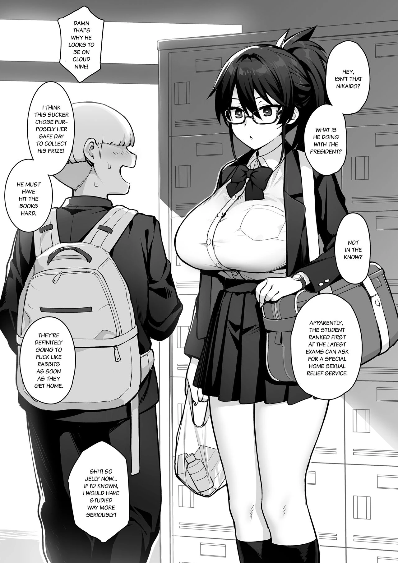 The  President of The Public Morals Committee Got Really Massive Breasts image number 26