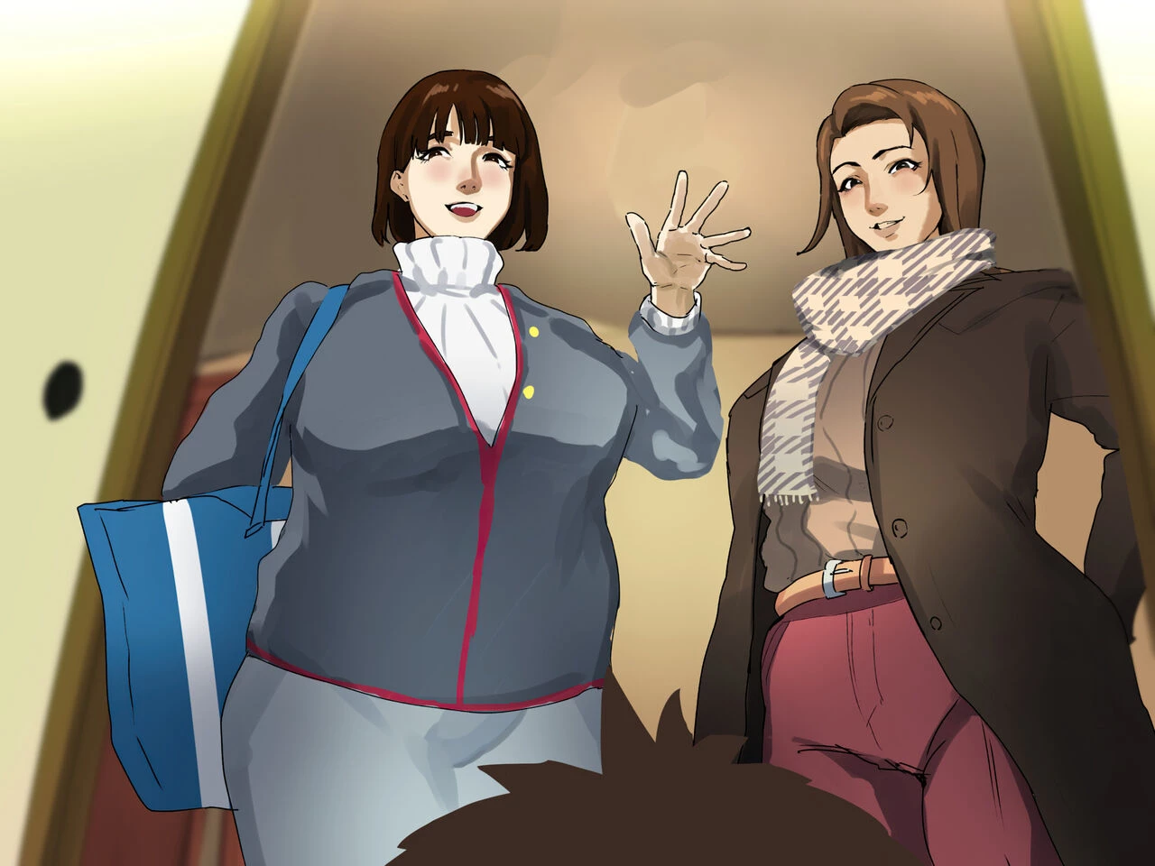 Toshikoshi Kinseki no Oba-chan-tachi to no Hitoyo image number 99