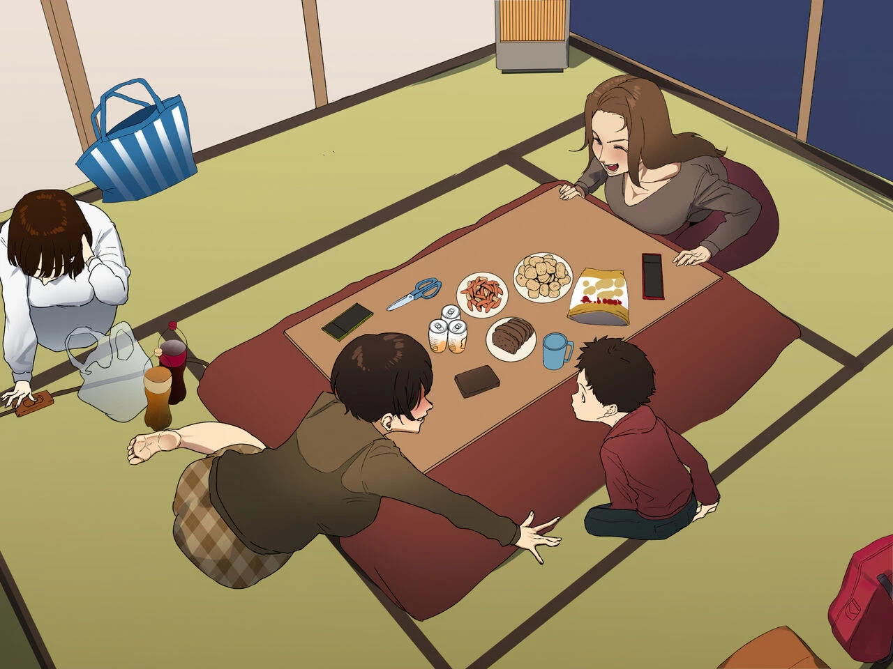Toshikoshi Kinseki no Oba-chan-tachi to no Hitoyo image number 104