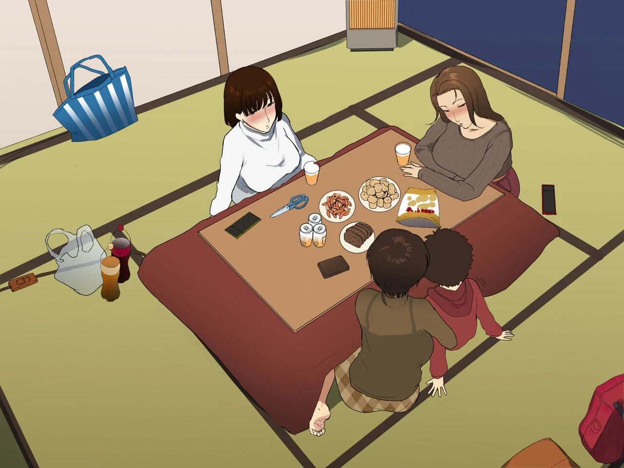 Toshikoshi Kinseki no Oba-chan-tachi to no Hitoyo image number 108