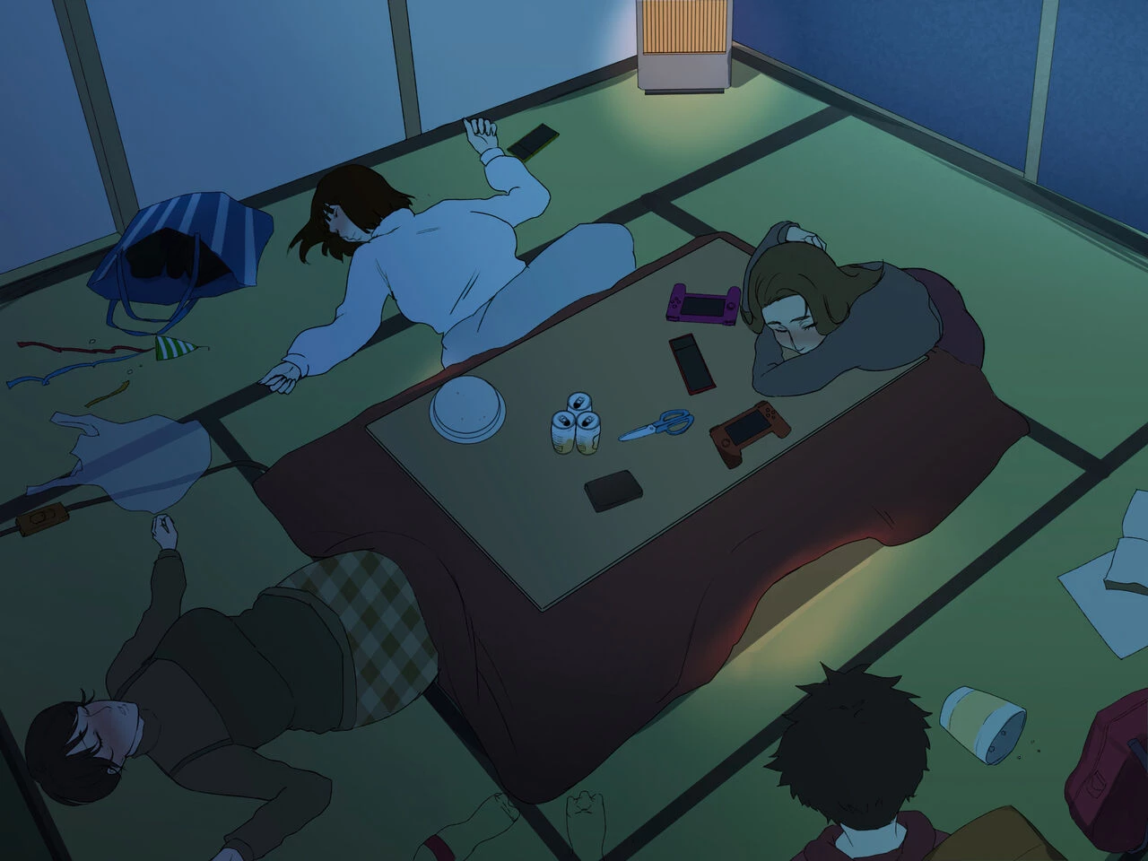 Toshikoshi Kinseki no Oba-chan-tachi to no Hitoyo image number 112