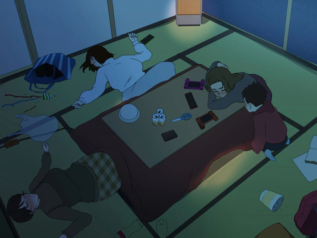 Toshikoshi Kinseki no Oba-chan-tachi to no Hitoyo image number 114