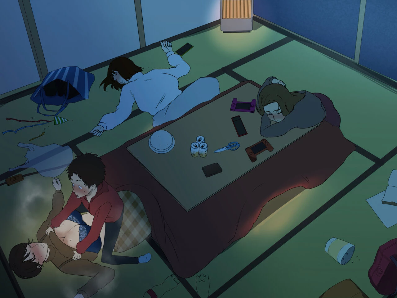 Toshikoshi Kinseki no Oba-chan-tachi to no Hitoyo image number 117