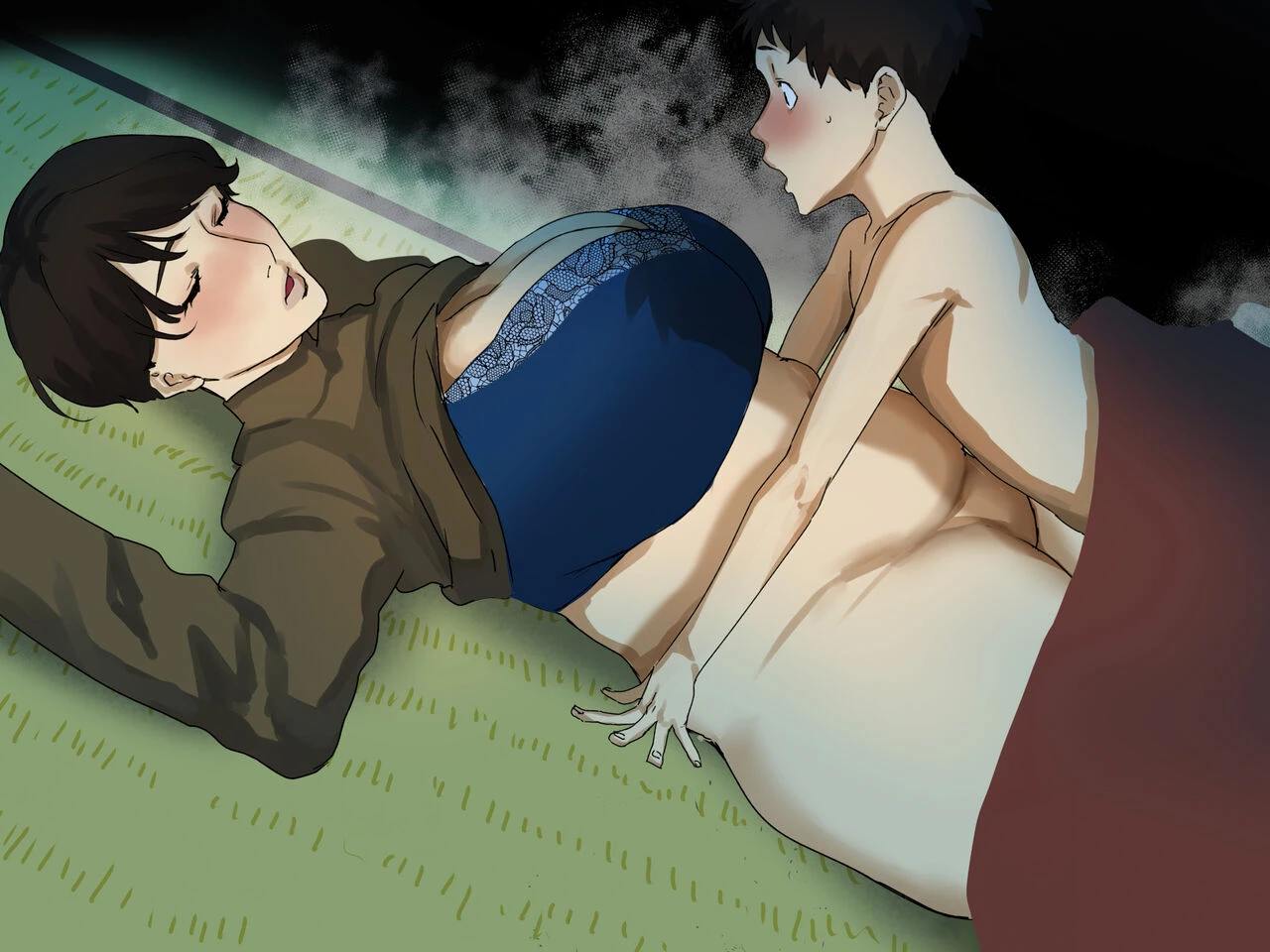 Toshikoshi Kinseki no Oba-chan-tachi to no Hitoyo image number 153