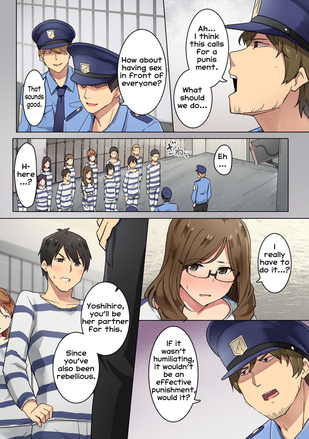 Kangoku Zemi Kanshu ni Zettai Fukujuu o Shiirarete...3 image number 3