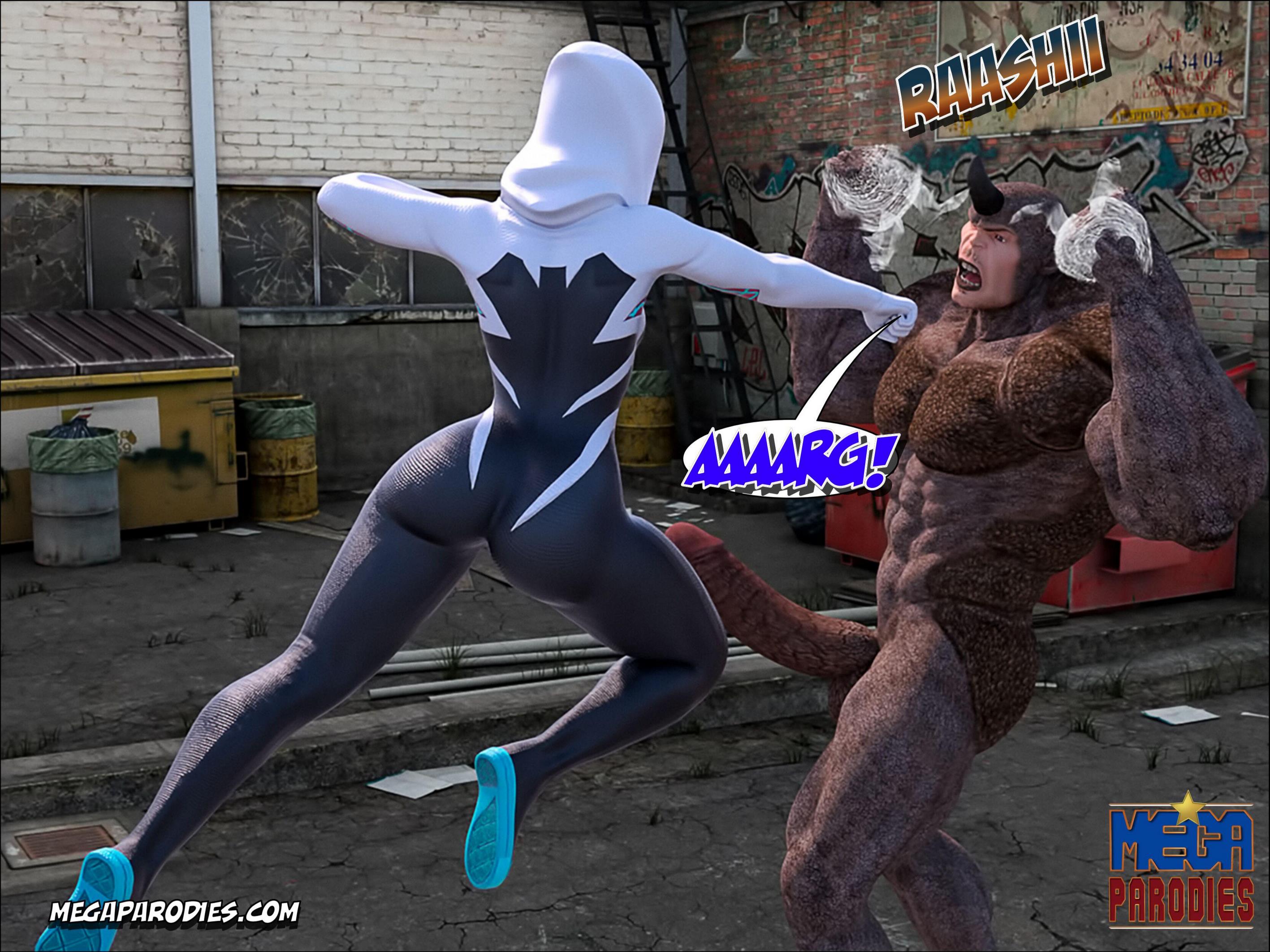 Spider Gwen x Rhino part 2 image number 10