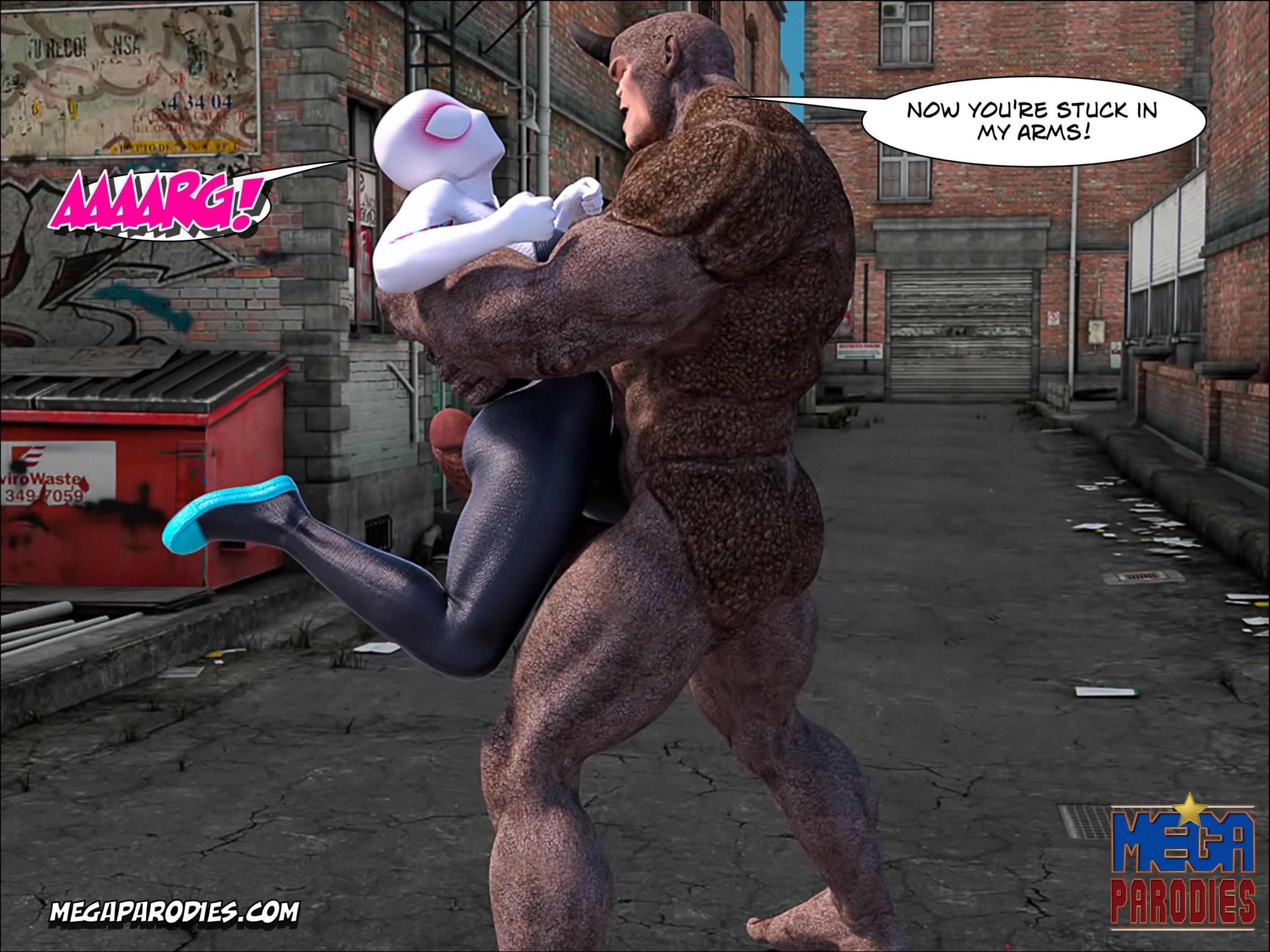 Spider Gwen x Rhino part 2 image number 12
