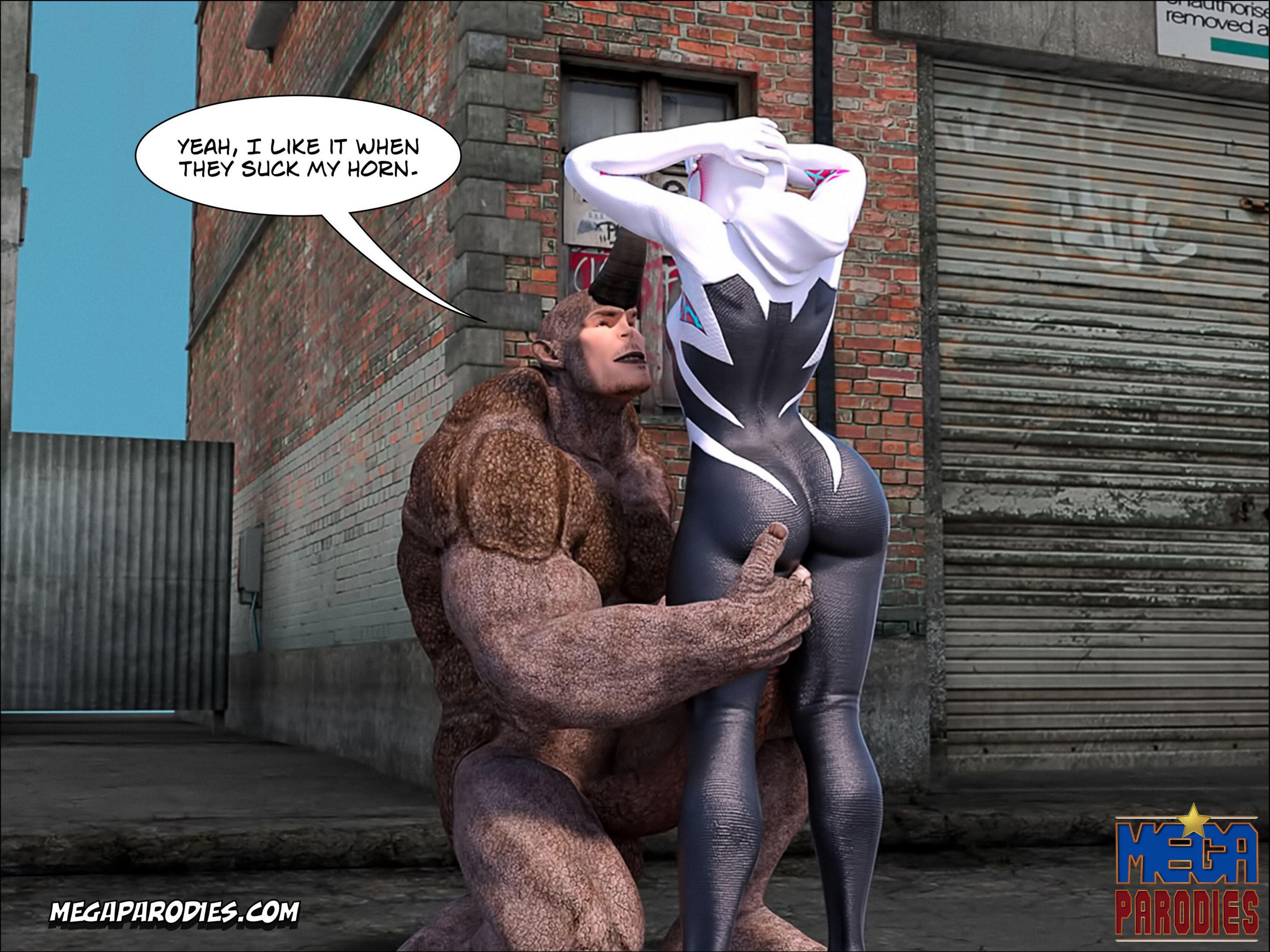 Spider Gwen x Rhino part 2 image number 19